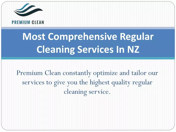 most comprehensive regular cleaning services in nz