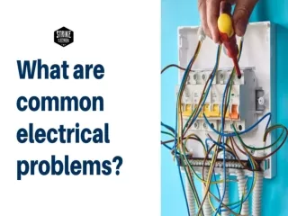 What are common electrical problems?
