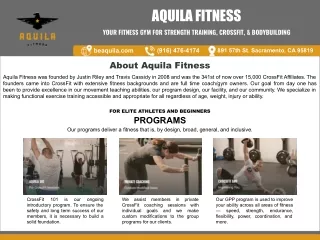 Aquila Fitness