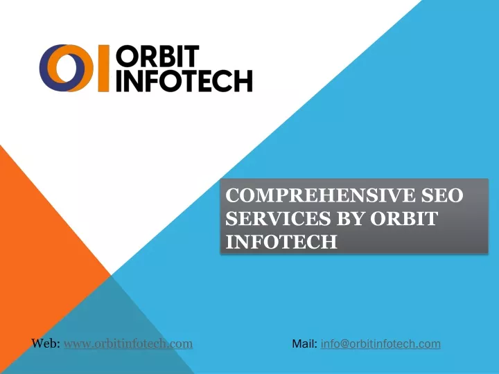 comprehensive seo services by orbit infotech