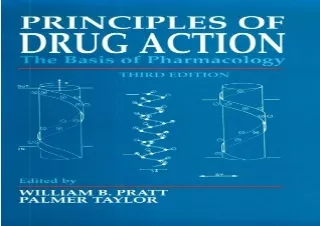 FREE READ [PDF] Principles of Drug Action: The Basis of Pharmacology, 3e