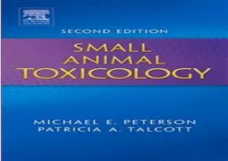 READ EBOOK [PDF] Small Animal Toxicology