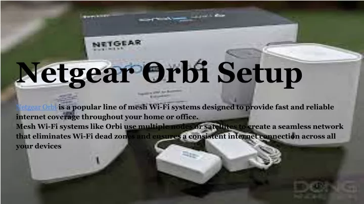 netgear orbi setup netgear orbi is a popular line