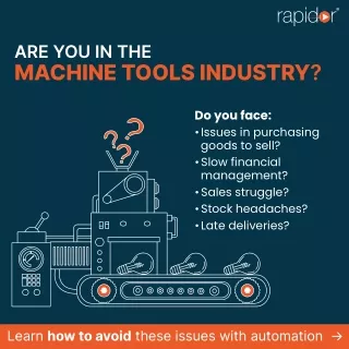 Optimizing Operations: Machine Tool Manufacturers with Rapidor