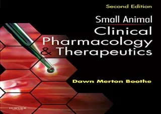 [EPUB] DOWNLOAD Small Animal Clinical Pharmacology and Therapeutics