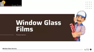 Window Glass Films: The Ultimate Solution for Privacy and Style (विंडो ग्लास फिल