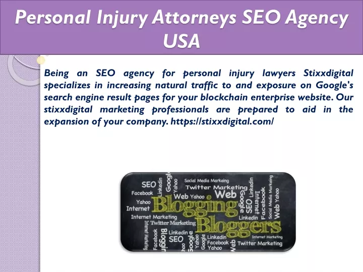 personal injury attorneys seo agency usa