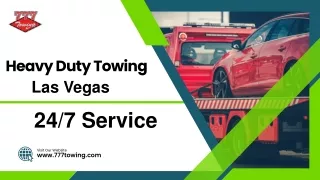 Affordable Heavy Duty Towing in Las Vegas