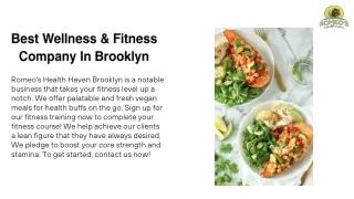 Romeo's Health Haven in Brooklyn: Your Path to Wellness