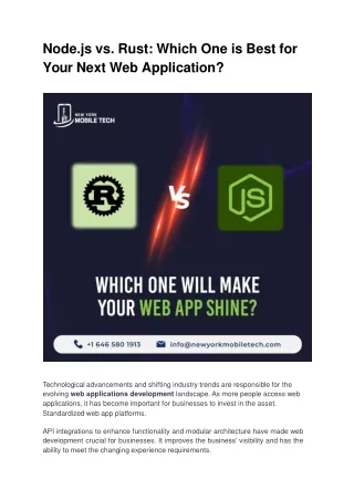 Node.js vs. Rust_ Which One is Best for Your Next Web Application_