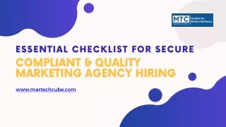 essential checklist for secure