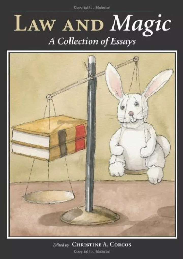 law and magic a collection of essays download
