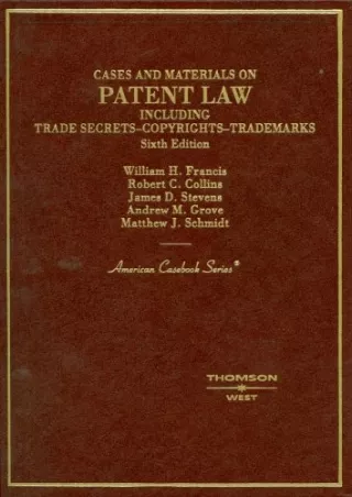 Cases-and-Materials-on-Patent-Law-Including-Trade-Secrets-Copyrights-Trademarks-American-Casebook-Series