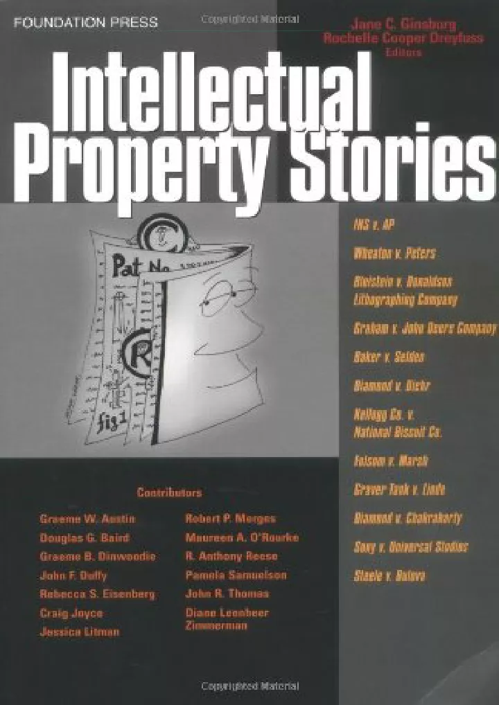 intellectual property stories law stories