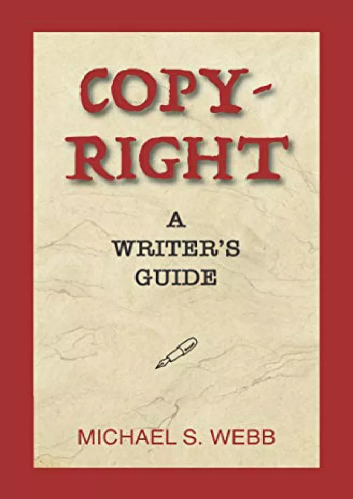 copyright a writer s guide download pdf read