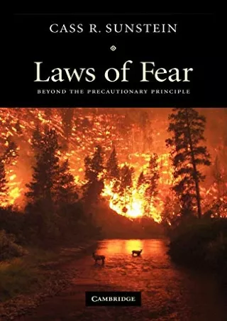PDF/READ Laws of Fear: Beyond the Precautionary Principle (The Seeley Lectu