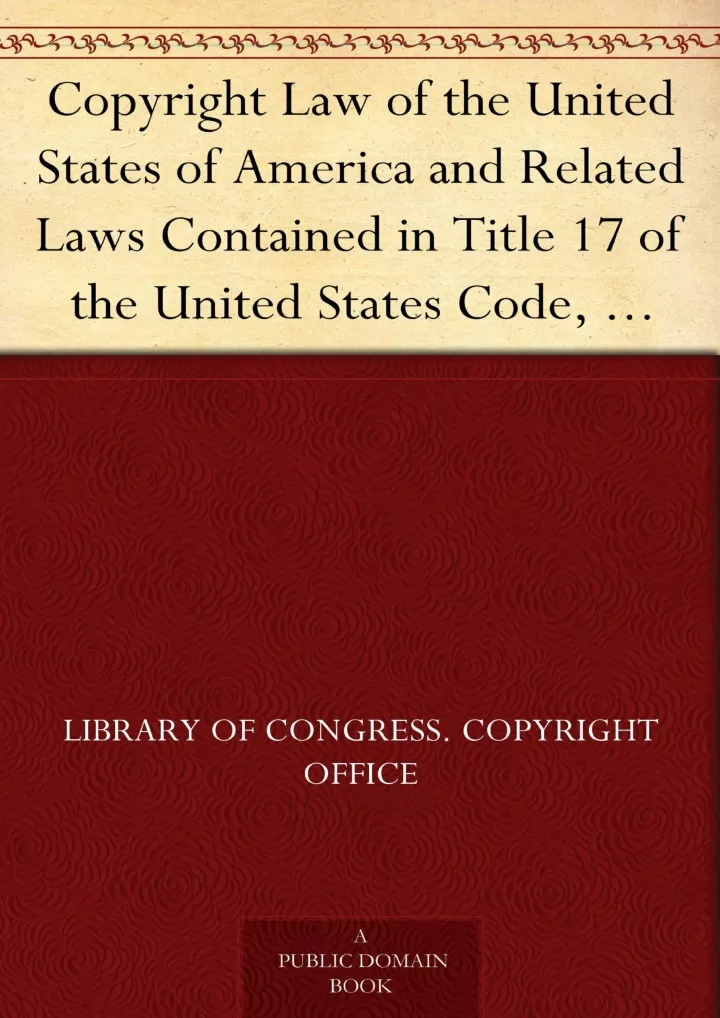 copyright law of the united states of america