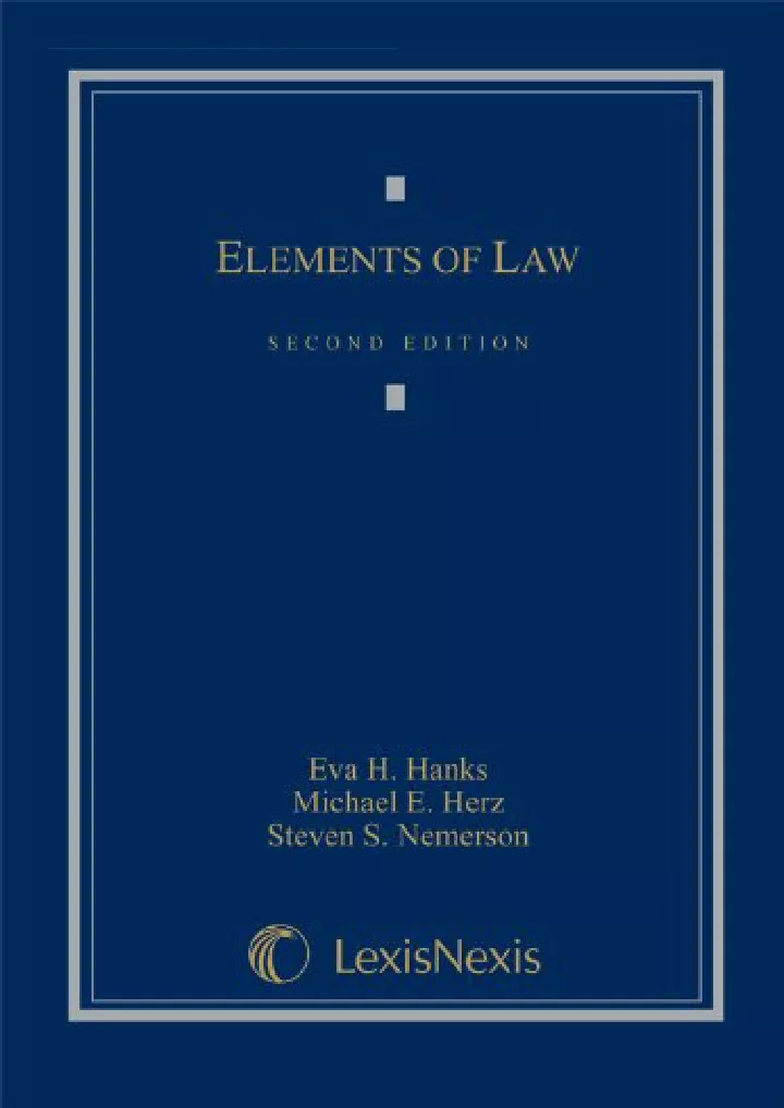 elements of law download pdf read elements