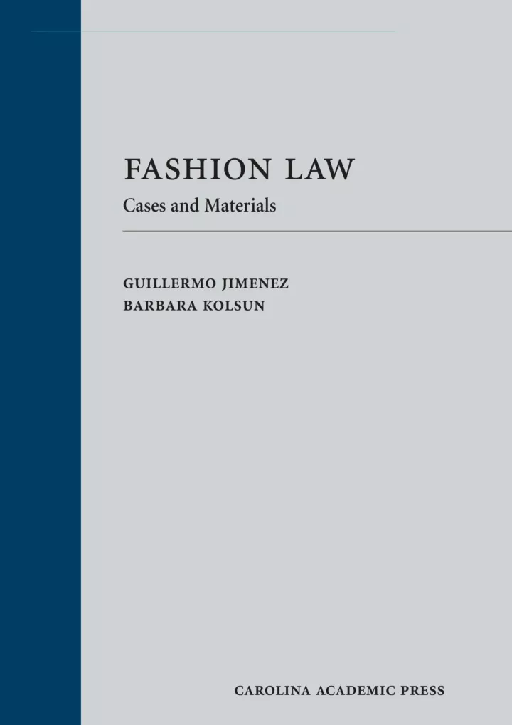 fashion law cases and materials download pdf read