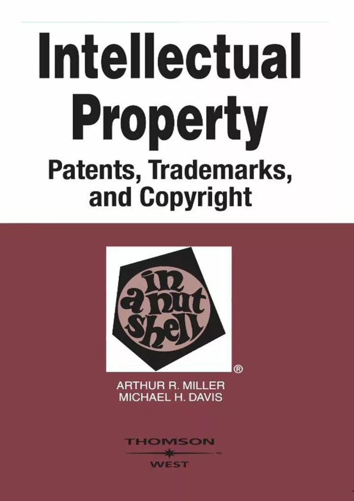 intellectual property patents trademarks