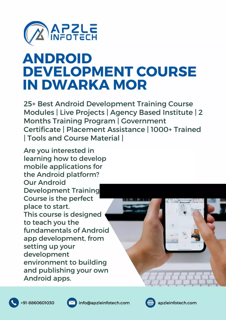 android development course in dwarka mor