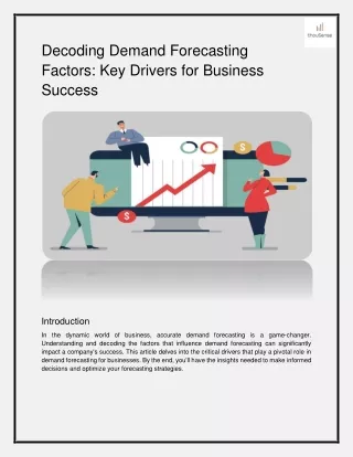 decoding demand forecasting factors key drivers