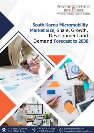South Korea's Micromobility Market Trends and Urban Transport Revolution