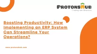 boosting productivity how implementing