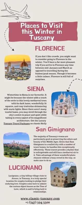 Places to Visit this Winter in Tuscany