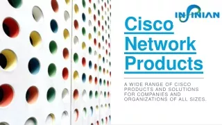 cisco network products