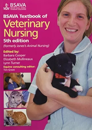 READ [PDF] BSAVA Textbook of Veterinary Nursing