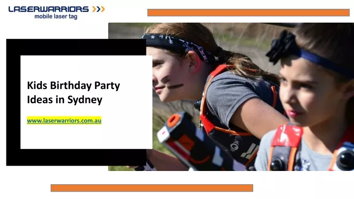kids birthday party ideas in sydney