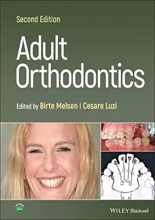 $PDF$/READ/DOWNLOAD Adult Orthodontics