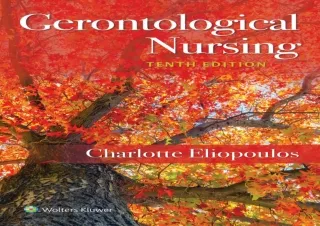 (PDF) Gerontological Nursing Kindle