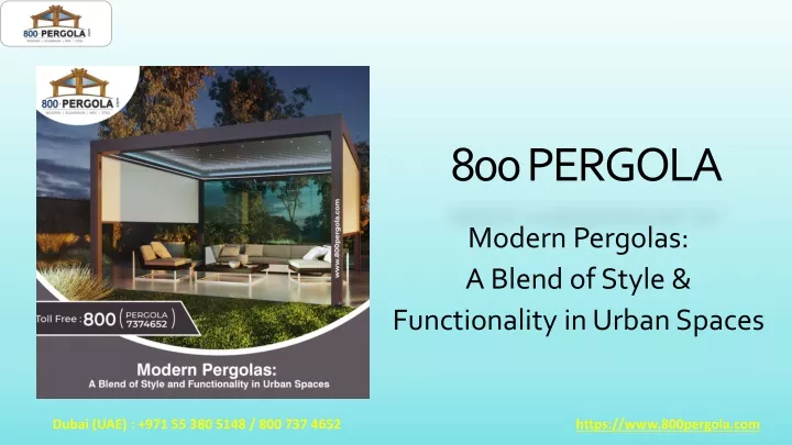 modern pergolas a blend of style functionality in urban spaces