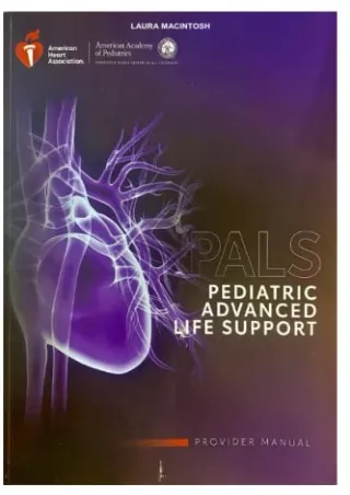 get [PDF] Download Pediatric Advanced Life Support