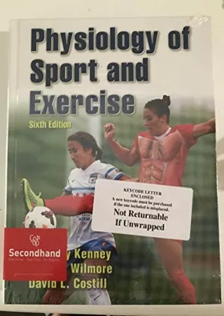 Read ebook [PDF] Physiology of Sport and Exercise