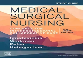 PDF Study Guide for Medical-Surgical Nursing - E-Book Android