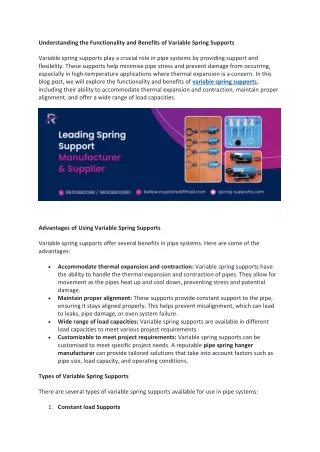 B3Benefits of Variable Spring Supports (1)