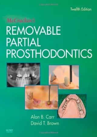 READ [PDF] McCracken's Removable Partial Prosthodontics