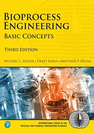 Read ebook [PDF] Bioprocess Engineering: Basic Concepts (Prentice Hall International Series in