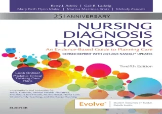 PDF Nursing Diagnosis Handbook E-Book Free