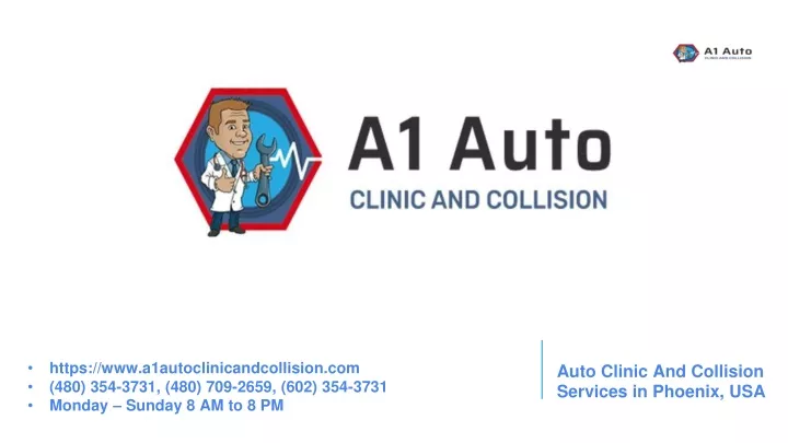 auto clinic and collision services in phoenix usa