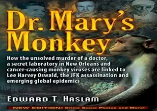 (PDF) Dr. Mary's Monkey: How the Unsolved Murder of a Doctor, a Secret Laborator