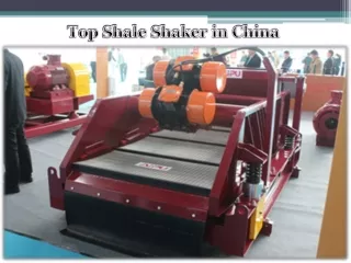 Top Shale Shaker in China