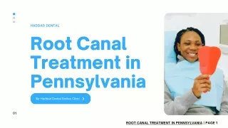 Root Canal Treatment in Pennsylvania