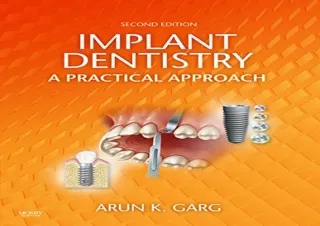 [PDF] Implant Dentistry - E-Book Free