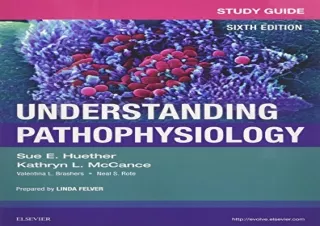 PDF Study Guide for Understanding Pathophysiology Full