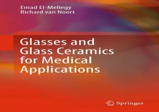 PDF Glasses and Glass Ceramics for Medical Applications Full