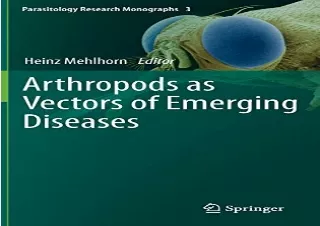PDF Arthropods as Vectors of Emerging Diseases (Parasitology Research Monographs